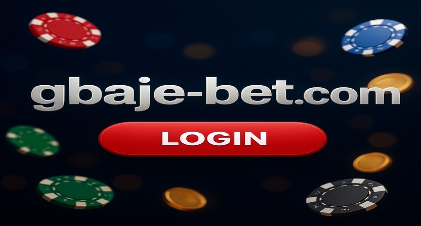 gbaje অ্যাকাউন্টে দ্রুত ও নিরাপদ লগইন